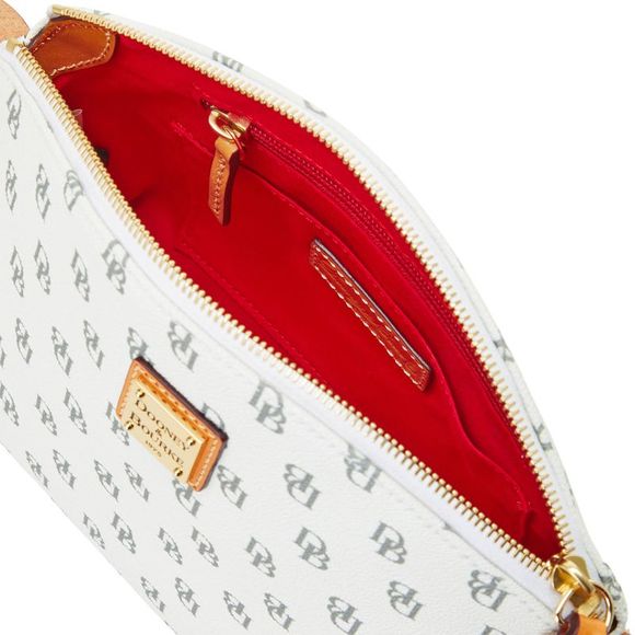 Dooney & Bourke Blakely Penny Crossbody Shoulder Bag - Bone - Picture 3 of 4